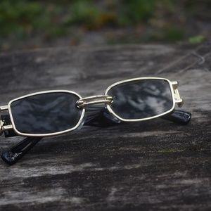 Black & Gold Sunglasses